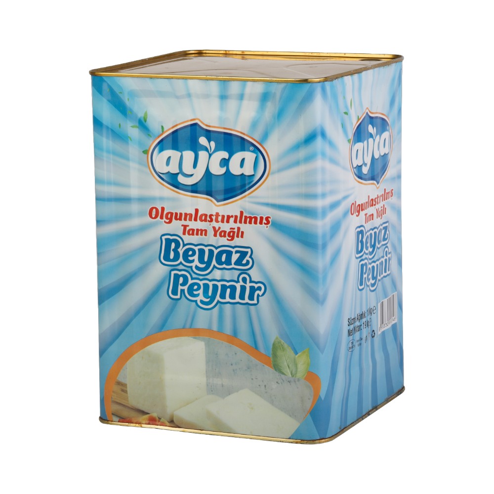 18 kg Olgunlaştırılmış Tam Yağlı Beyaz Peynir (Natürel)
