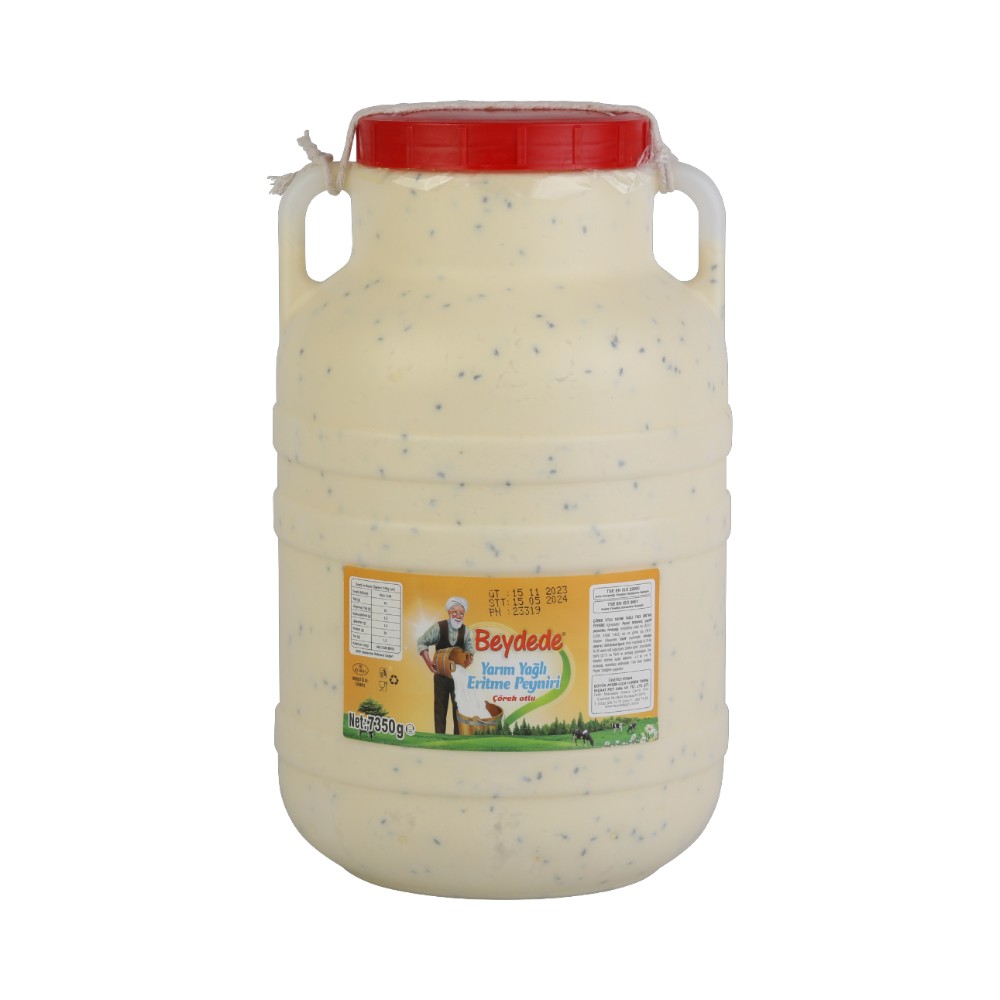 7,35 kg Beydede Y. Yağlı Çörek Otlu Eritme Peyniri