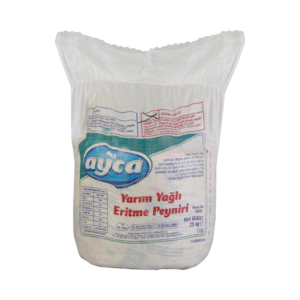 25 kg Y. Yağlı Eritme Peyniri Çörek Otlu