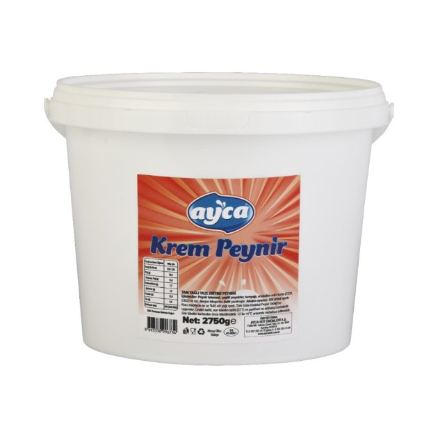 2750 gr Yarım Yağlı Krem Peynir